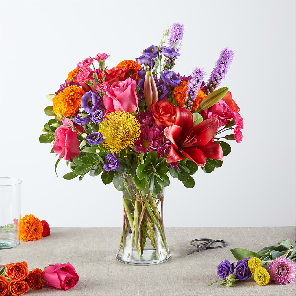 Feast of Color – A Florist Original – Wilderness Treasures, Pickford MI