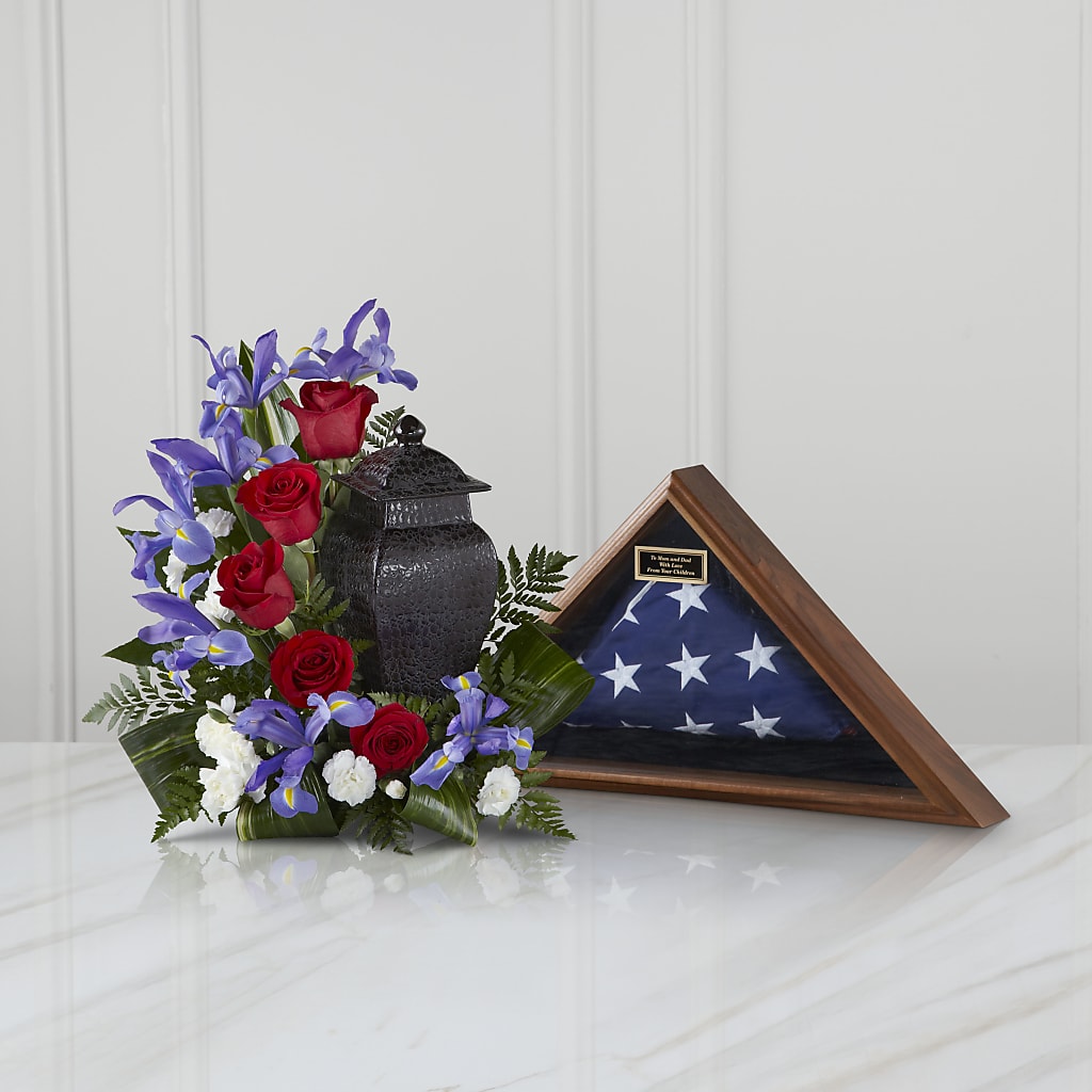 Patriotic Tribute Arrangement – Wilderness Treasures, Pickford MI