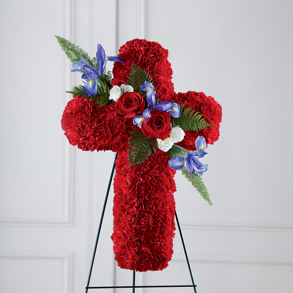 Faithful Hero Floral Cross – Wilderness Treasures, Pickford MI