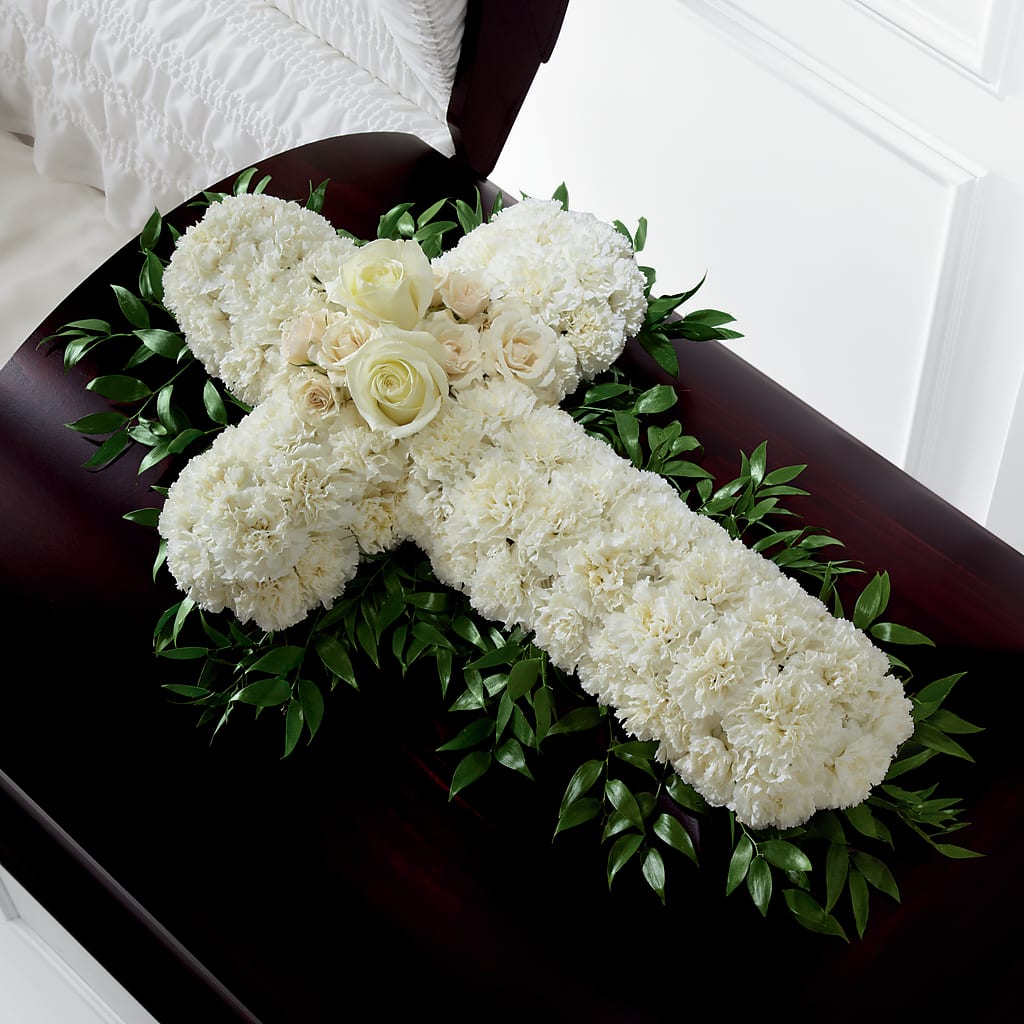 Peaceful Memories Casket Spray (Standard) – Wilderness Treasures, Pickford MI