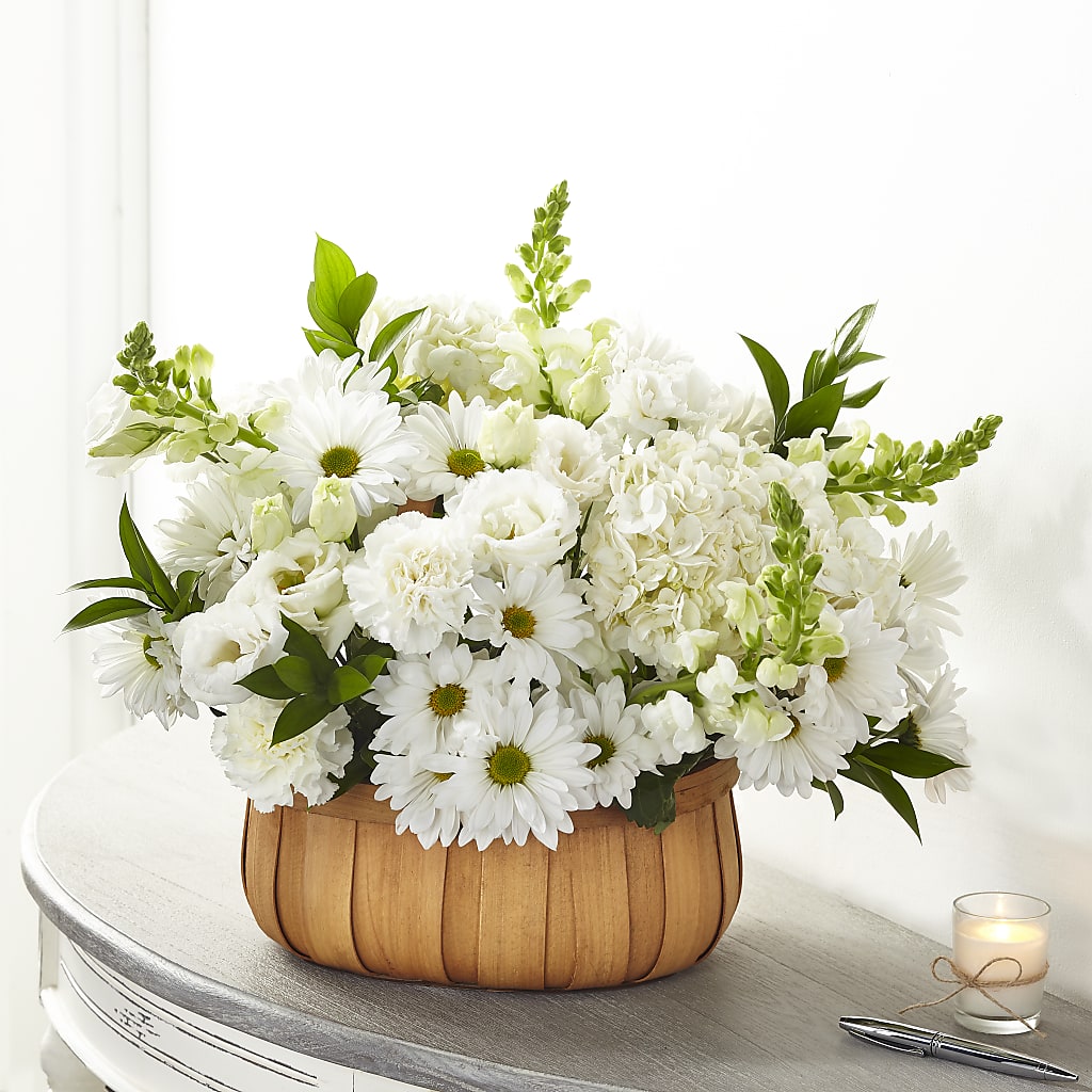 Pure Ivory Basket – Wilderness Treasures, Pickford MI