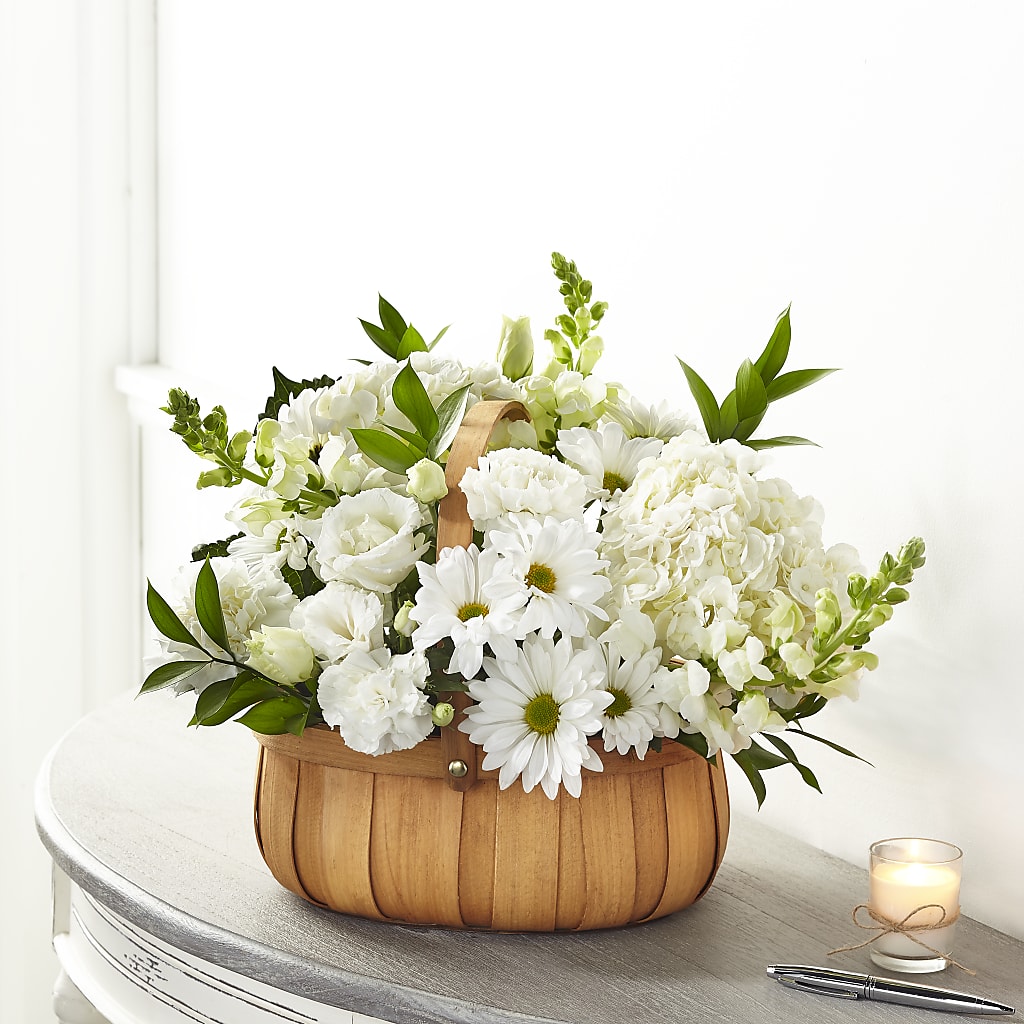 Pure Ivory Basket – Wilderness Treasures, Pickford MI
