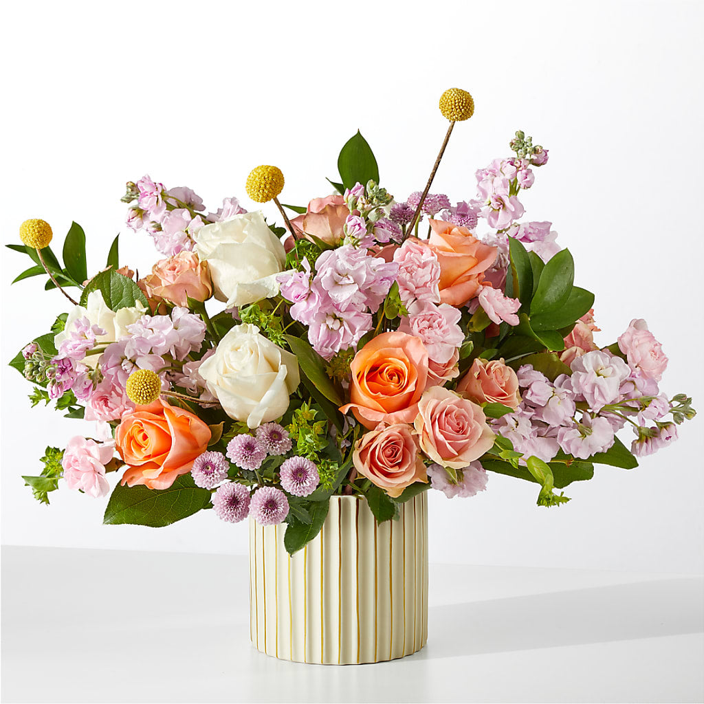 French Market Bouquet with Ivory Vase – Wilderness Treasures, Pickford MI