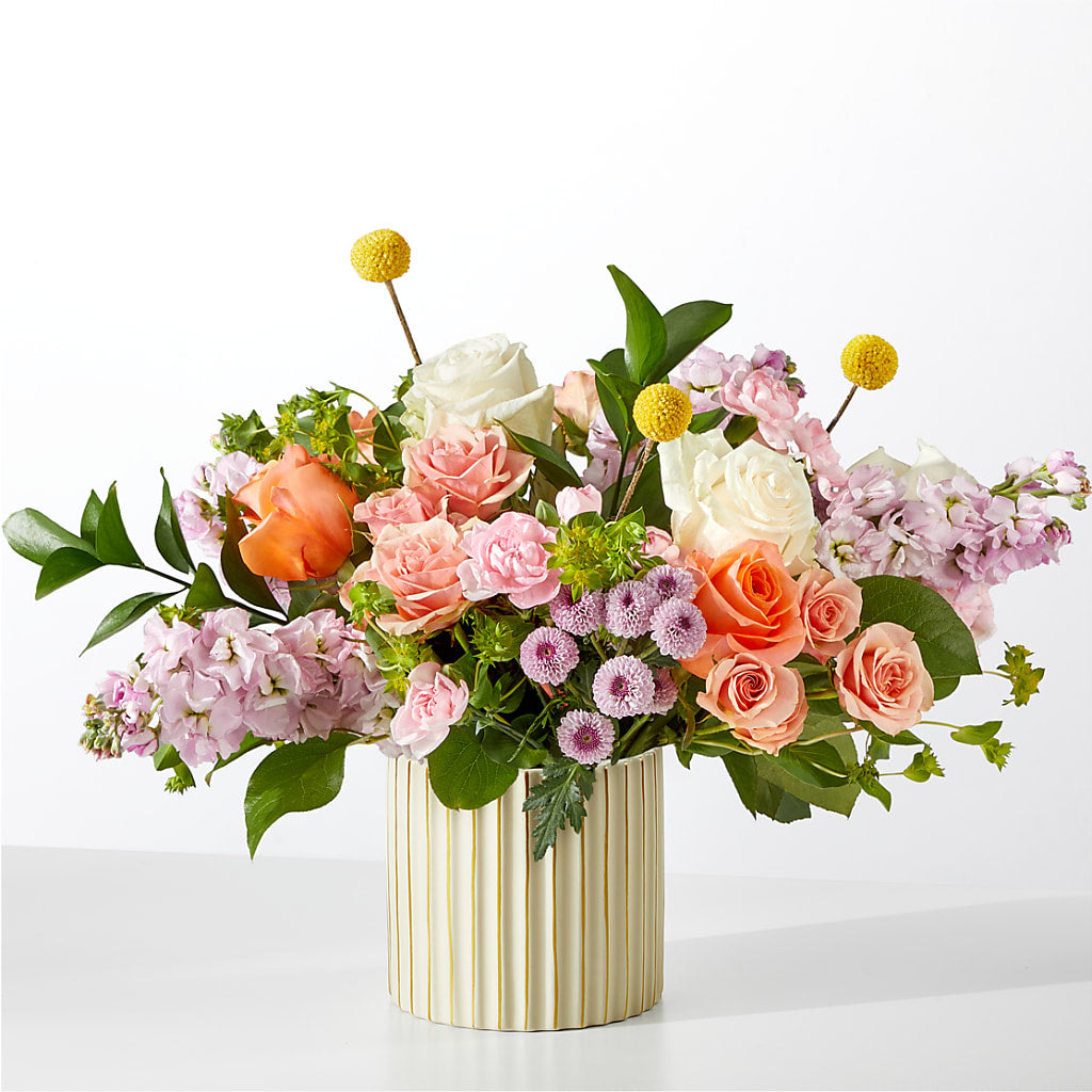French Market Bouquet with Ivory Vase – Wilderness Treasures, Pickford MI