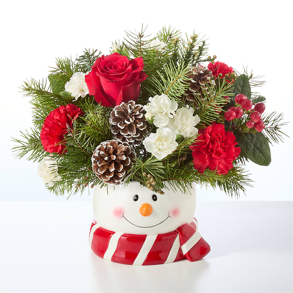 Jolly Snowman Bouquet –  Wilderness Treasures, Pickford MI