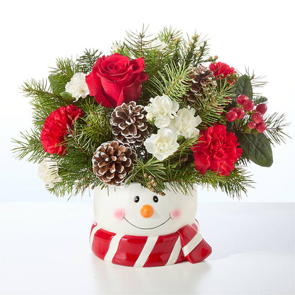 Jolly Snowman Bouquet –  Wilderness Treasures, Pickford MI