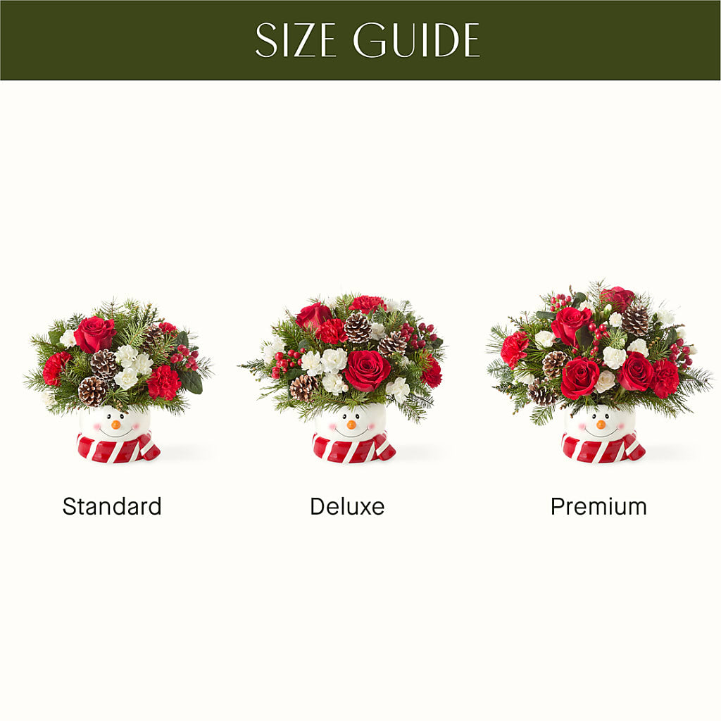 Jolly Snowman Bouquet –  Wilderness Treasures, Pickford MI