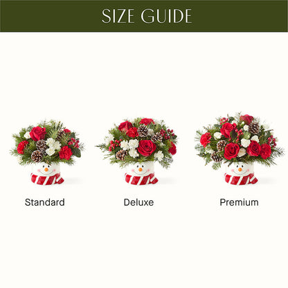 Jolly Snowman Bouquet –  Wilderness Treasures, Pickford MI