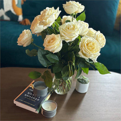 Long Stem Yellow Rose Bouquet –  Wilderness Treasures, Pickford MI
