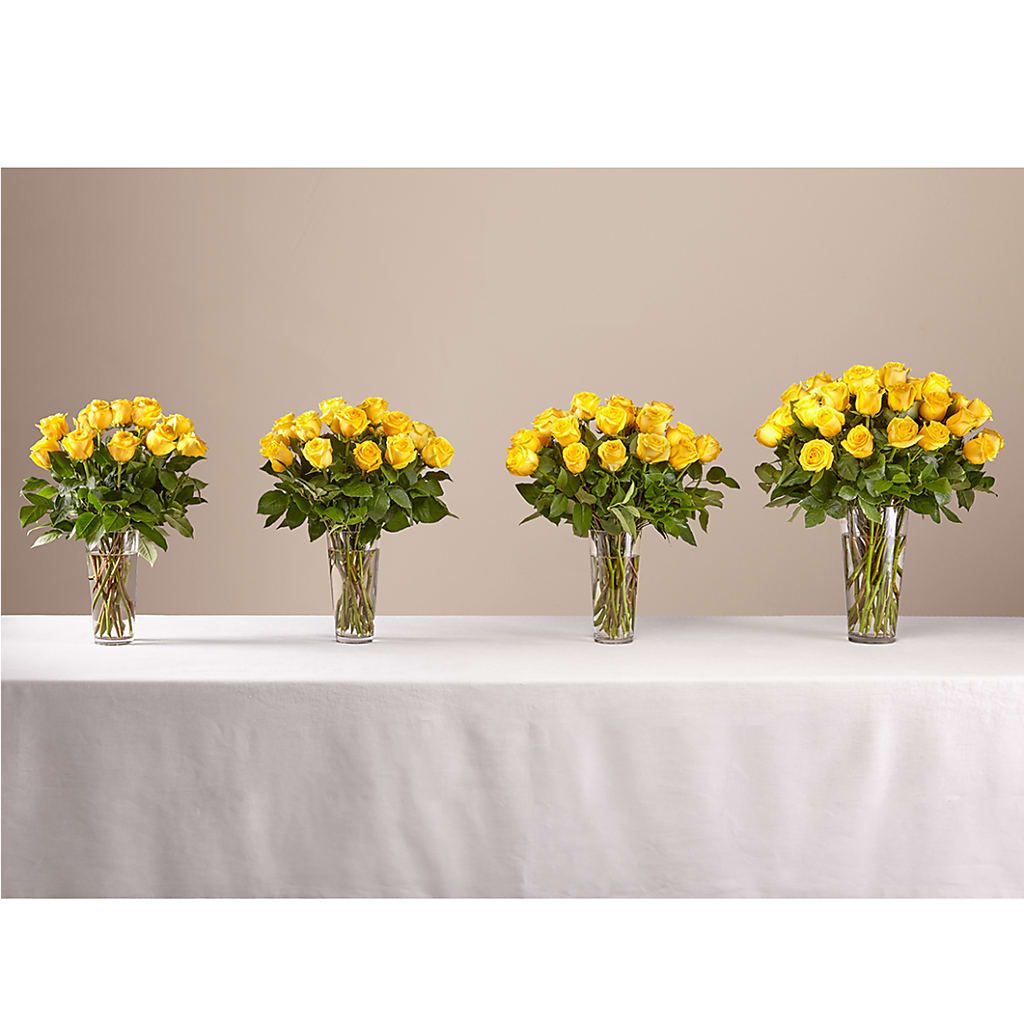 Long Stem Yellow Rose Bouquet –  Wilderness Treasures, Pickford MI
