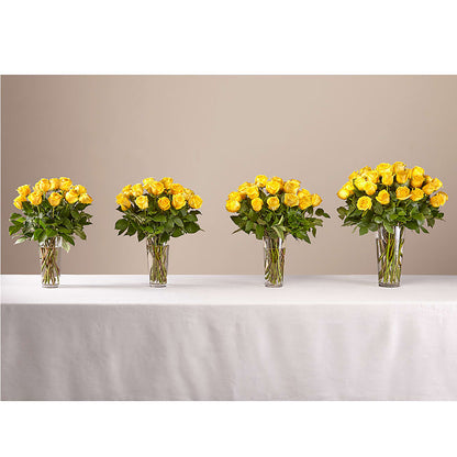 Long Stem Yellow Rose Bouquet –  Wilderness Treasures, Pickford MI