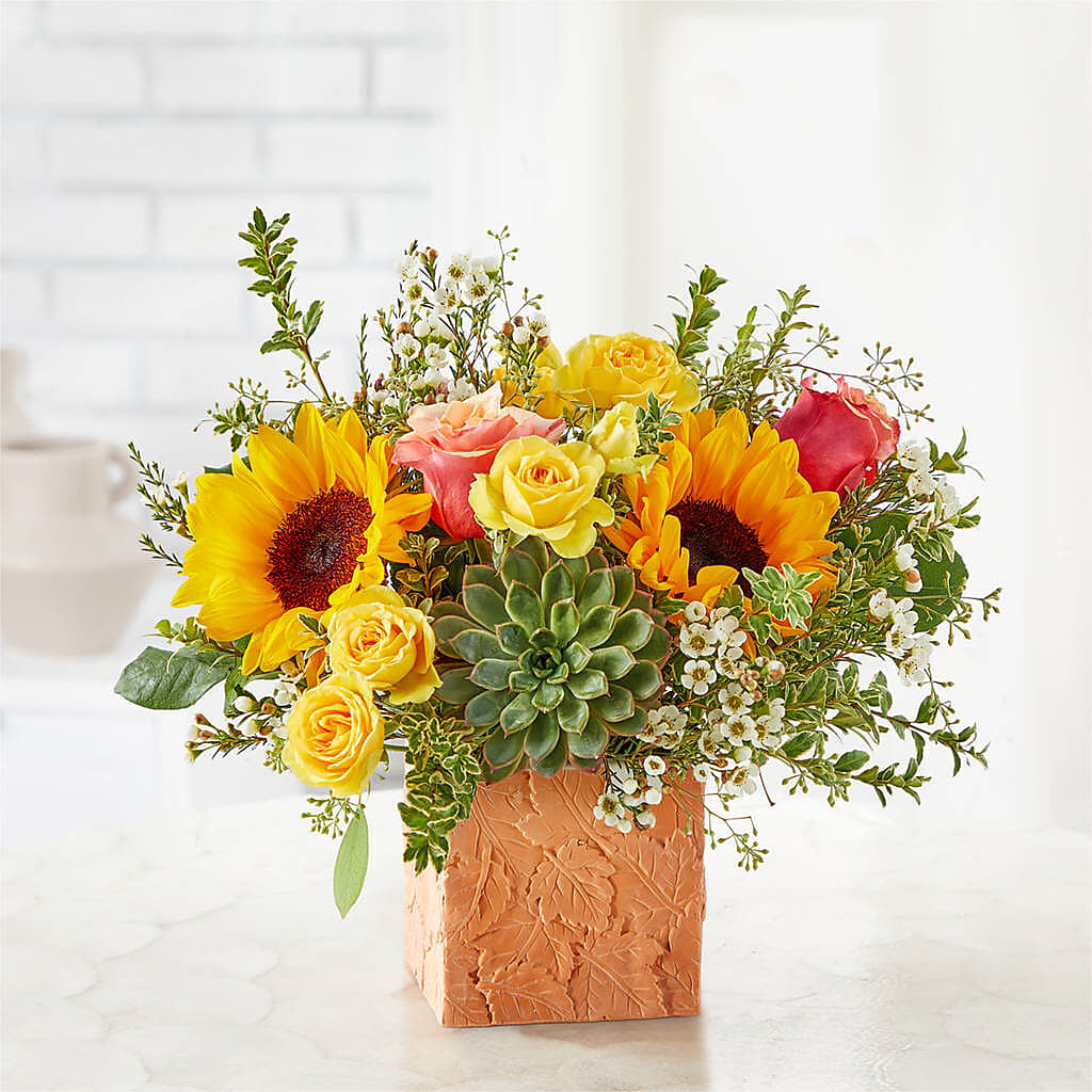 Sunflower Season Bouquet –  Wilderness Treasures, Pickford MI