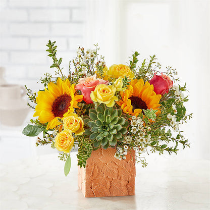 Sunflower Season Bouquet –  Wilderness Treasures, Pickford MI