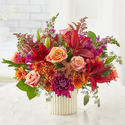 Burgundy Landscape Bouquet –  Wilderness Treasures, Pickford MI