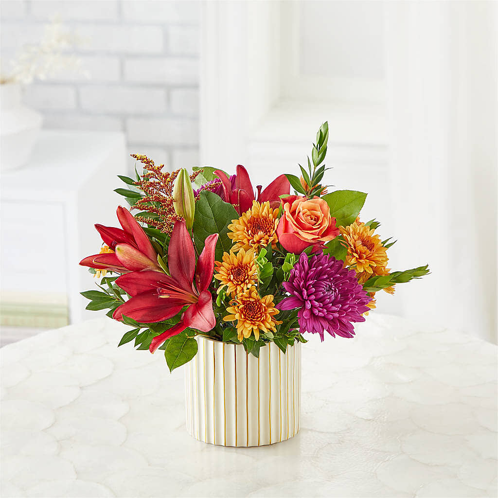 Burgundy Landscape Bouquet –  Wilderness Treasures, Pickford MI