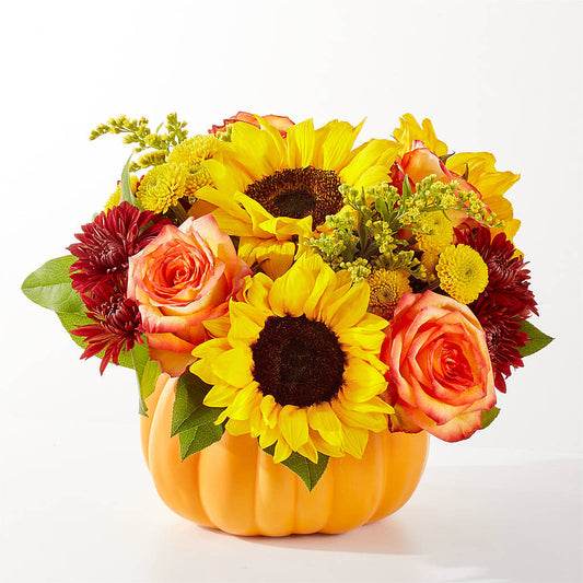 Golden Gourd Pumpkin Bouquet –  Wilderness Treasures, Pickford MI