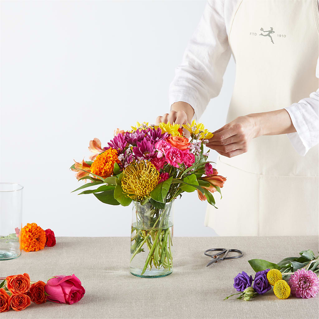 Feast of Color – A Florist Original –  Wilderness Treasures, Pickford MI
