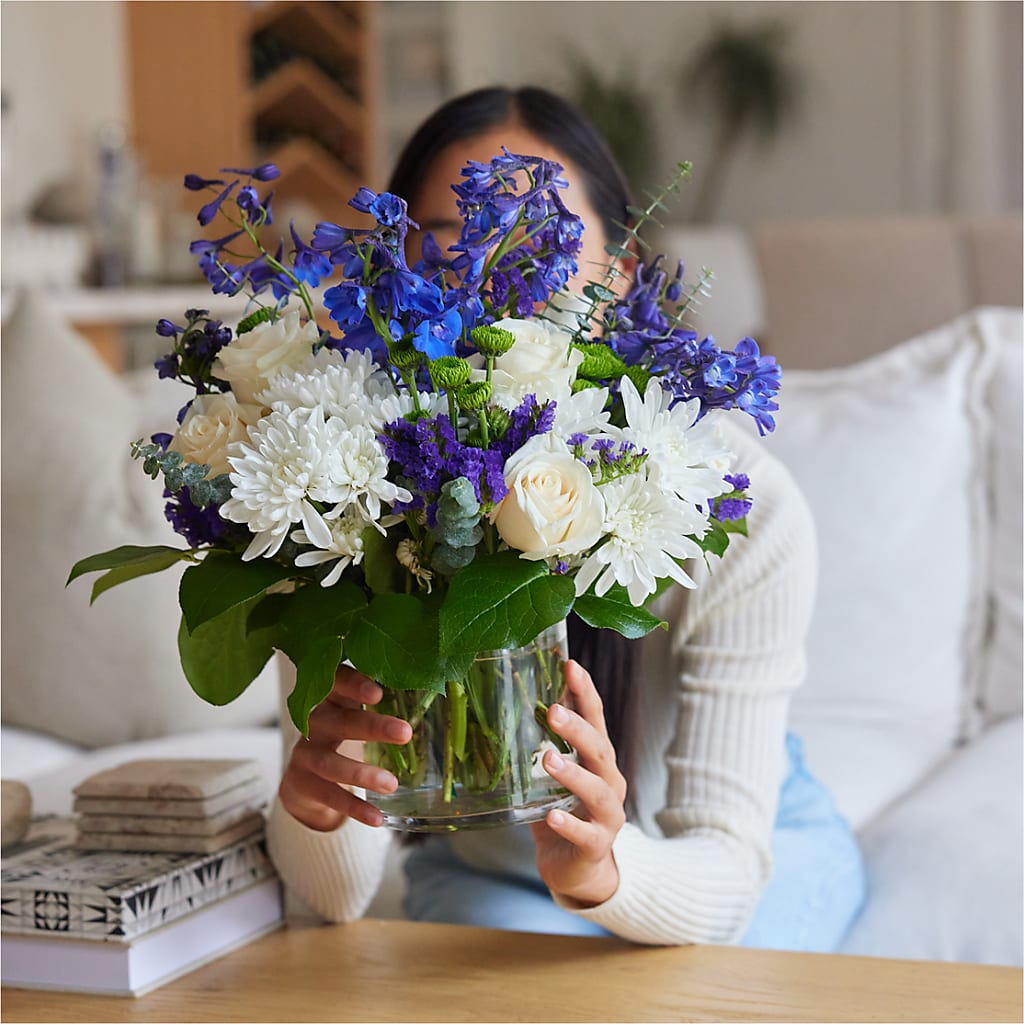 Cerulean Waves Bouquet –  Wilderness Treasures, Pickford MI