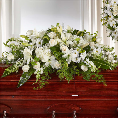 Abundance Casket Spray –  Wilderness Treasures, Pickford MI