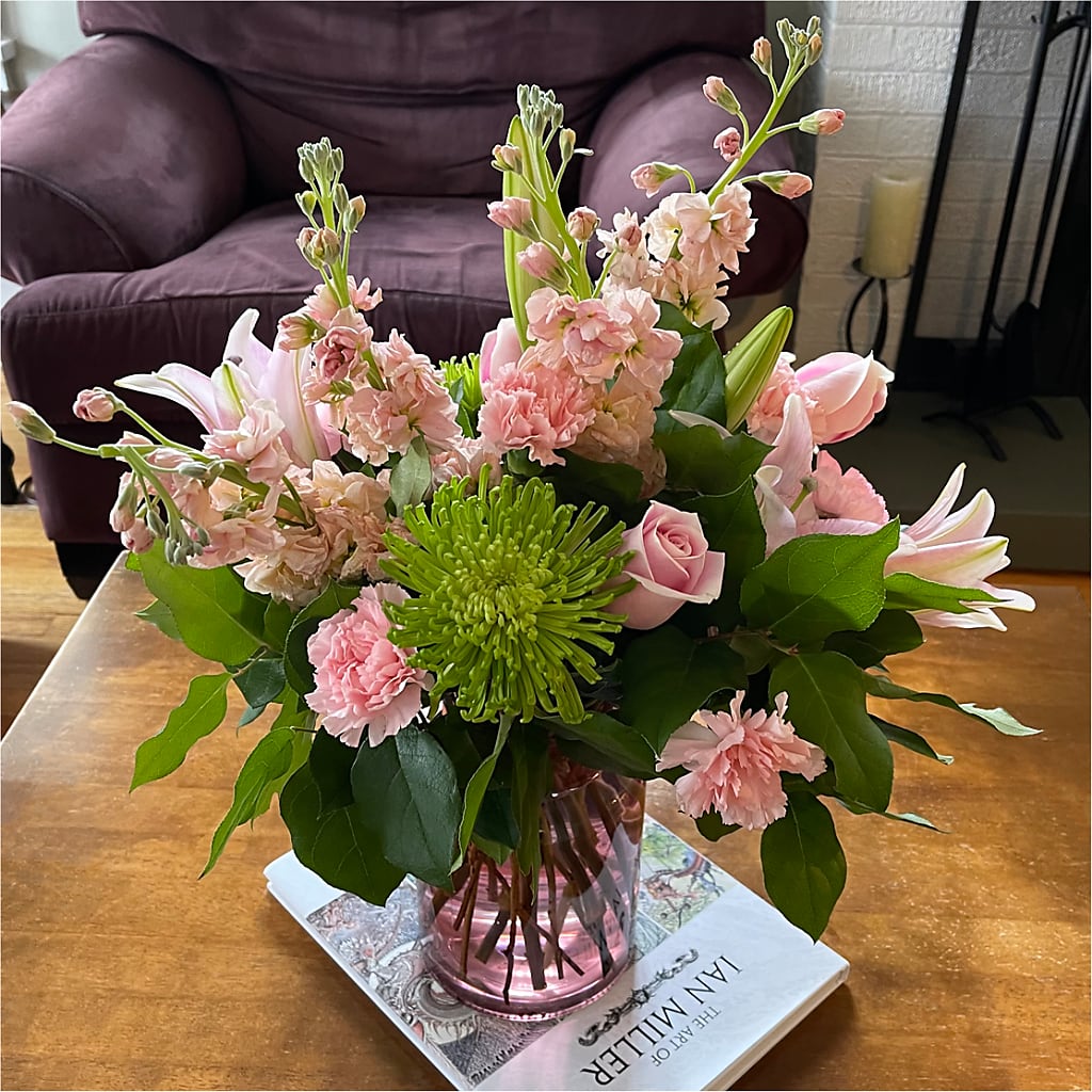 Pretty in Pink Bouquet –  Wilderness Treasures, Pickford MI