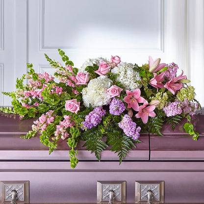 Life's Gratitude Casket Spray –  Wilderness Treasures, Pickford MI