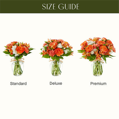 Apricot Glow Bouquet –  Wilderness Treasures, Pickford MI