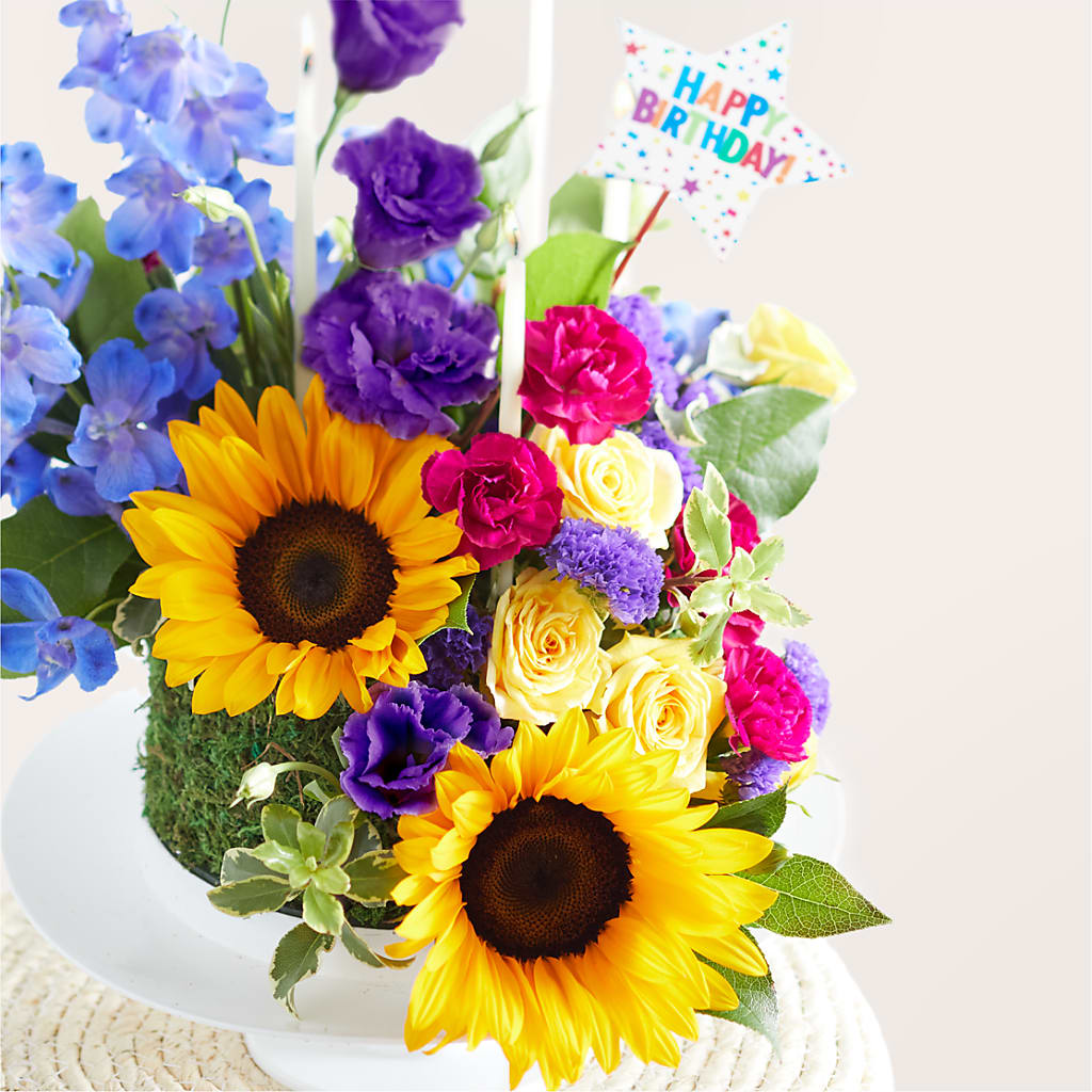 Star of the Day Floral Cake –  Wilderness Treasures, Pickford MI