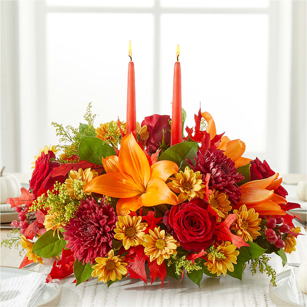 Autumn's Embrace Centerpiece –  Wilderness Treasures, Pickford MI
