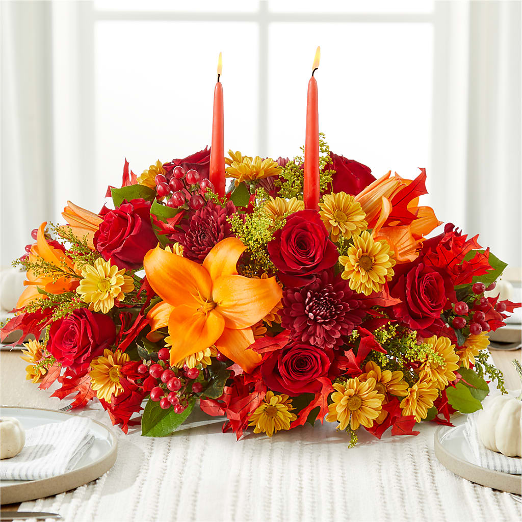 Autumn's Embrace Centerpiece –  Wilderness Treasures, Pickford MI