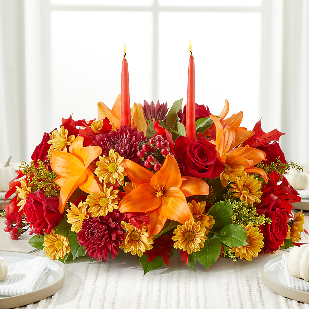 Autumn's Embrace Centerpiece –  Wilderness Treasures, Pickford MI