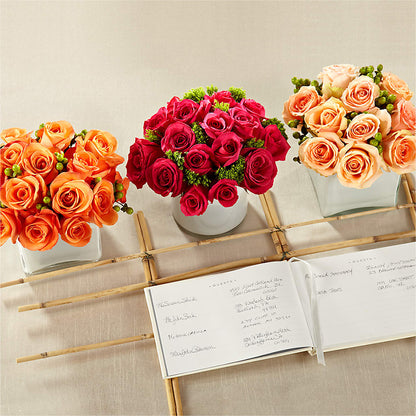 Dawn Rose Centerpiece –  Wilderness Treasures, Pickford MI