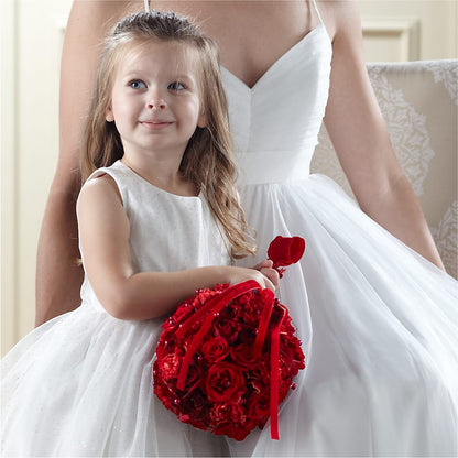 Pure at Heart Flower Girl Arrangement –  Wilderness Treasures, Pickford MI